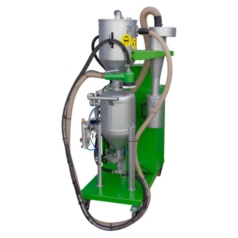 Dustless sandblaster SB Eol Plus