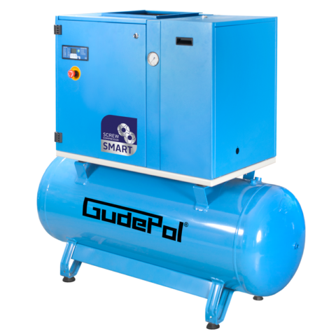 Rotary screw compressors GudePol SMART Series with no air dryer