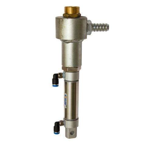 Pneumatic decompression valve